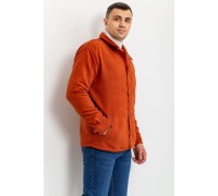 Вітровка чоловіча на кнопках, колір теракотовий, 131R3022