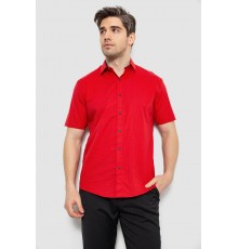 Сорочка чоловіча з принтом, колір червоний, 186R7338