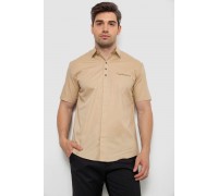 Сорочка чоловіча, колір бежевий, 214R7326