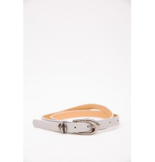 Класичний жіночий ремінь, сірого кольору, 196RL1510W23