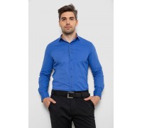 Рубашка мужская с принтом, цвет электрик, 214R7543-5