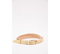 Жіночий ремінь з еко-шкіри, колір Золотистий, 196RL2010W22