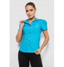 Сорочка жіноча однотонна, колір блакитний, 230R070