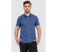 Сорочка чоловіча, колір синій, 214R7420