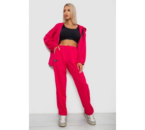 Спортивный костюм женский, цвет малиновый, 238R114-1