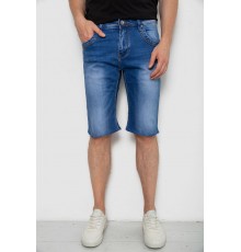 Шорти чоловічі джинсові, колір синій, 244RK7137