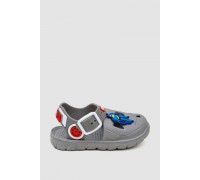 Сандалии детские для мальчика 243R51-183, цвет Серый