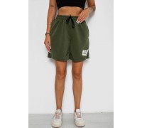 Шорти жіночі з принтом, колір хакі, 238R456