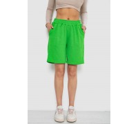 Шорти жіночі в рубчик, колір зелений, 238R110