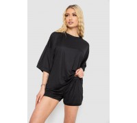 Костюм женский повседневный, цвет черный, 238R6628