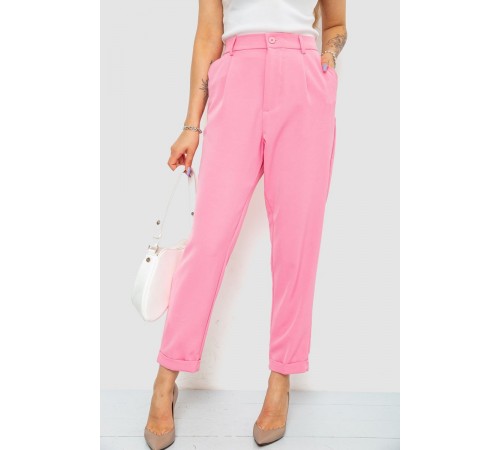 Брюки женские, цвет розовый, 244R260