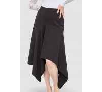 Спідниця однотонна, колір чорний, 244R270