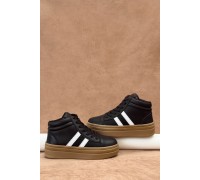 Кроссовки женские демисезонные, цвет черно-белый, 248RWA180-5