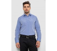 Рубашка мужская с длинным рукавом, цвет джинс, 214R839