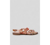 Босоніжки жіночі, колір золотистий, 244RTN19-4