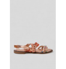 Босоніжки жіночі, колір золотистий, 244RTN19-4