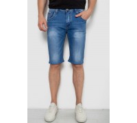 Шорти чоловічі джинсові, колір синій, 244RK7132