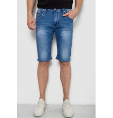 Шорти чоловічі джинсові, колір синій, 244RK7132