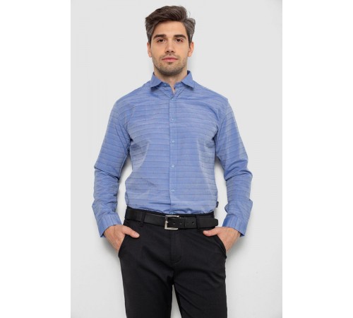 Сорочка чоловіча, колір джинс, 214R821
