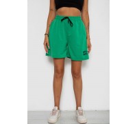 Шорты женские с принтом, цвет зеленый, 238R120