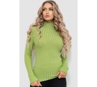 Гольф женский однотонный, цвет фисташковый, 204R040