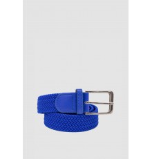 Ремінь унісекс однотонний, колір електрик, 196R35T1W6