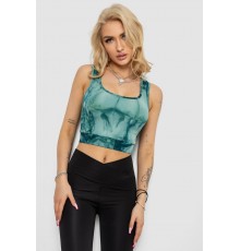 Майка-топ, колір зелений, 238R58264