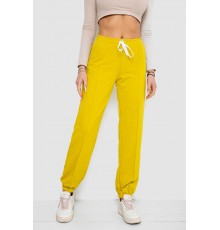 Спорт штани женские, цвет горчичный, 247R4670-1