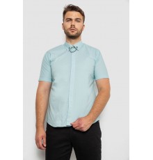 Сорочка чоловіча однотонна, колір м'ятний, 214R6917