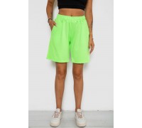 Шорты женские однотонные, цвет салатовый, 238R57820