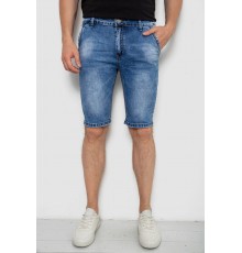 Шорти чоловічі джинсові, колір синій, 244RLS22-0211