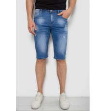 Шорти чоловічі джинсові, колір синій, 244RLS22-0215X