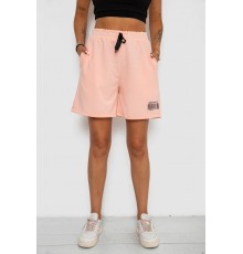 Шорти жіночі з принтом, колір персиковий, 238R132