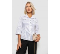 Рубашка классическая в полоску, цвет белый, 230R643-3