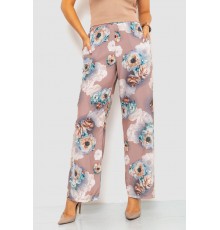 Брюки женские, цвет мокко, 172R073