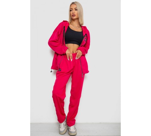 Спортивный костюм женский, цвет малиновый, 238R114-4