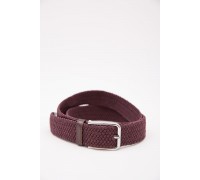 Коричневый ремень унисекс, с классической пряжкой, 196R35T1W21