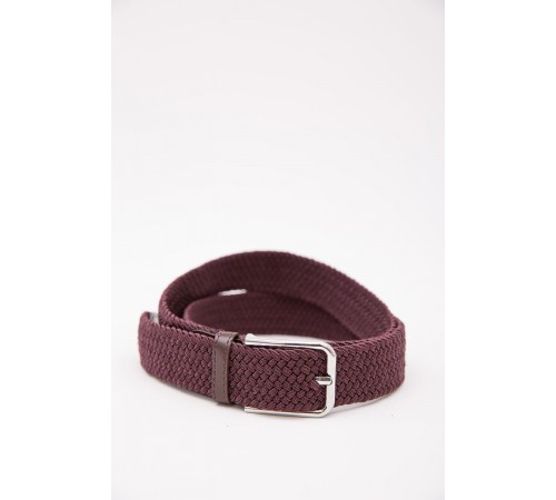 Коричневий ремінь унісекс, з класичною пряжкою, 196R35T1W21