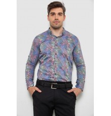 Сорочка чоловіча з принтом, колір різноколір, 214R3221
