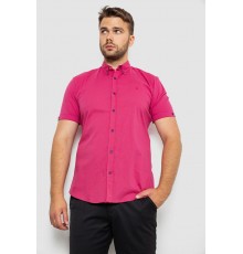 Сорочка чоловіча з принтом, колір рожевий, 214R4564-4