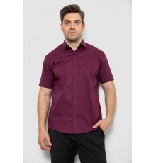 Сорочка чоловіча, колір сливовий, 214R7327