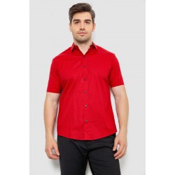 Рубашка мужская с принтом, цвет красный, 214R7330