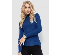 Гольф женский однотонный, цвет синий, 204R016