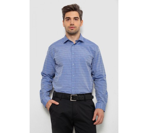 Сорочка чоловіча, колір бузковий, 214R821