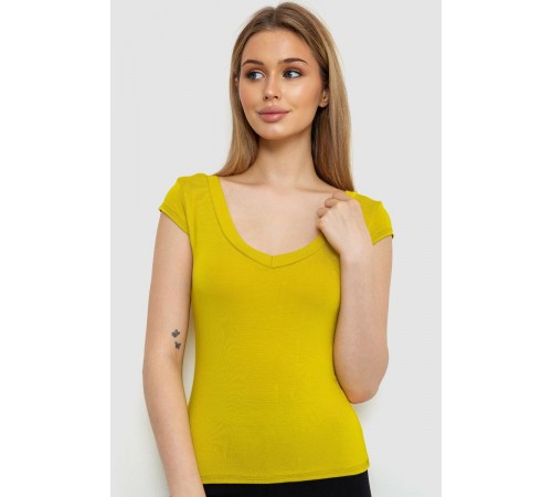 Майка жіноча, колір гірчичний, 186R301