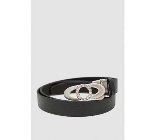 Ремень женский, цвет черный, 196R25COG-1
