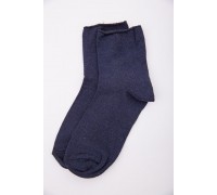 Жіночі шкарпетки, середньої довжини, темно-синього кольору, 167R366