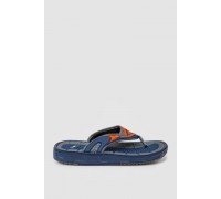 Вьетнамки женские, цвет сине-оранжевый, 243R9135a