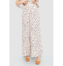 Брюки женские ткань штапель, цвет молочный, 102R330-1