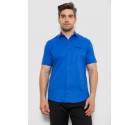 Сорочка чоловіча класична, колір електрик, 214R7114-1